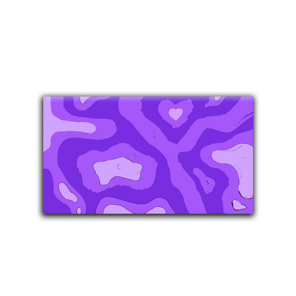 Wave Purple Rug