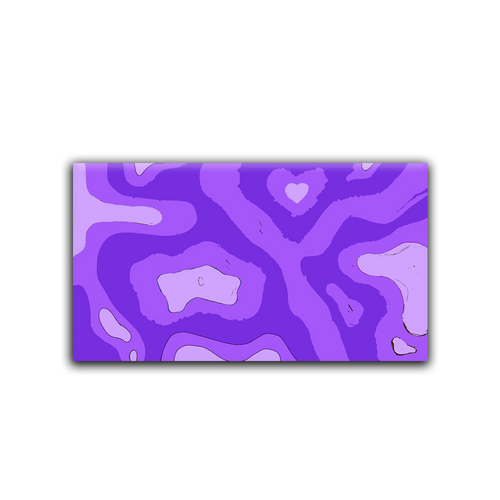 Wave Purple Rug
