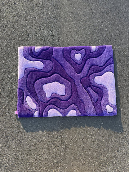 Wave Purple Rug